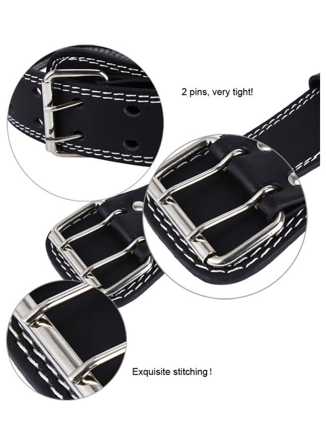 Generic - Weight Lifting Belt Gravity Training Dumbbell Gym Fitness Sports Waist Supporter 20x10x20cm - Image 1