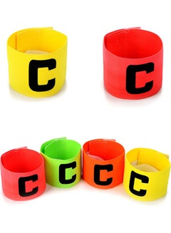 Generic Adjustable Soccer Basketball Player Captain C Mark Armbands Elastic Sticker 20 x 10 x 20cm 20 x 10 x 20cm  - Image 4