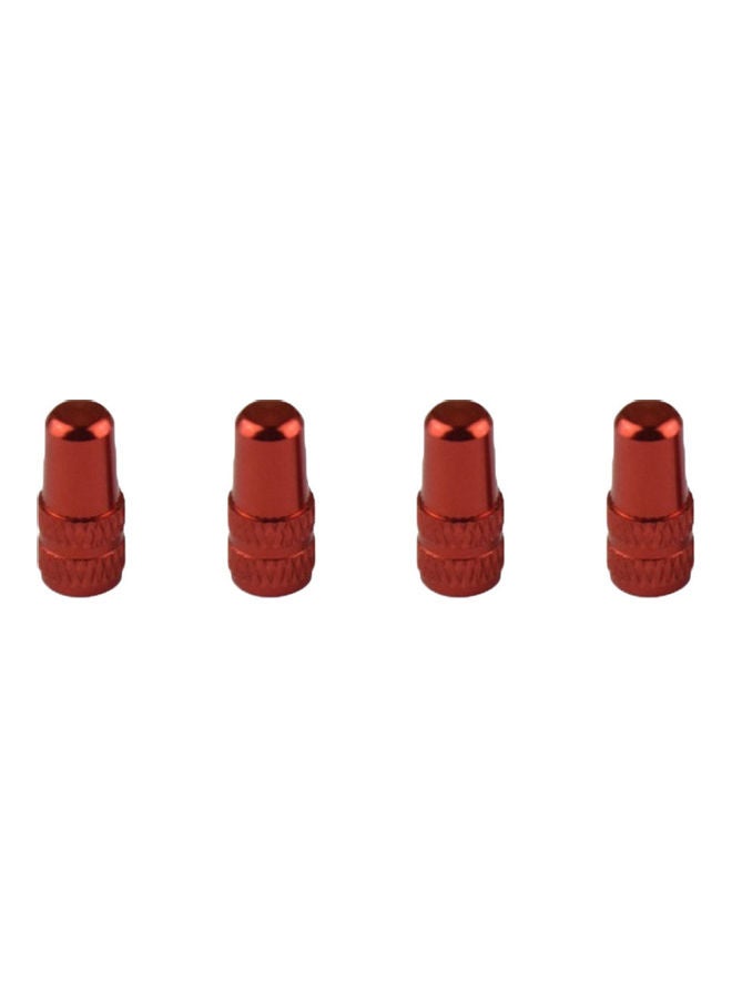 Generic 4 Pcs Bright Colour MTB Fixed Gear Bicycle Tire Valve Stem Dust Cap Aluminum Cover 20 x 10 x 20cm - Image 5