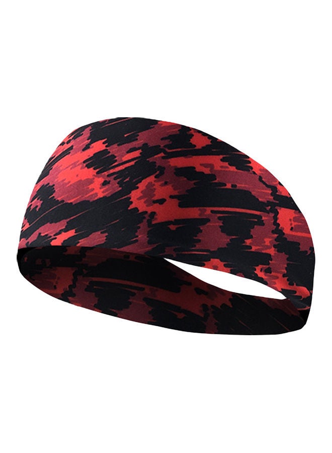 Generic Breathable Jogging Gym Yoga Unisex Hair Band Sweat Absorbent Sports Headband 20 x 10 x 20cm  - Image 4