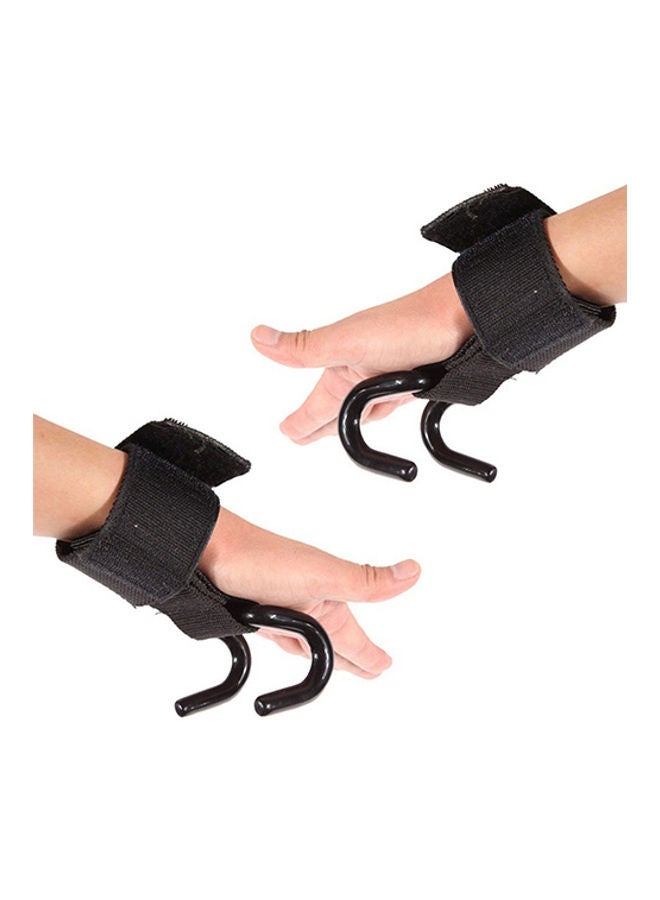 Generic 1 Pc Pro Weight Lifting Training Fitness Gym Hook Grip Strap Glove Wrist Support 20 x 10 x 20cm  - Image 2