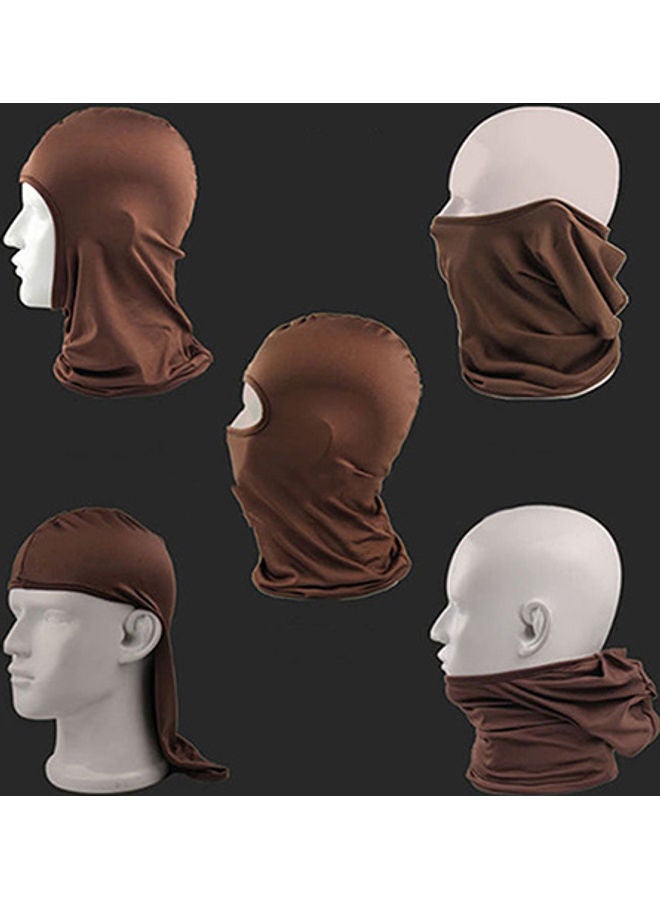 Unisex Full Face Mask Lycra Balaclava Ultra-thin Motorcycle Cycling Ski Neck Protecting 20 x 10 x 20cm