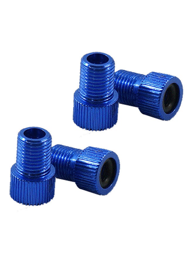 4 Pcs Presta to Schrader Valve Adaptor Bike Bicycle Fixed Gear Tire Connector 20 x 10 x 20cm