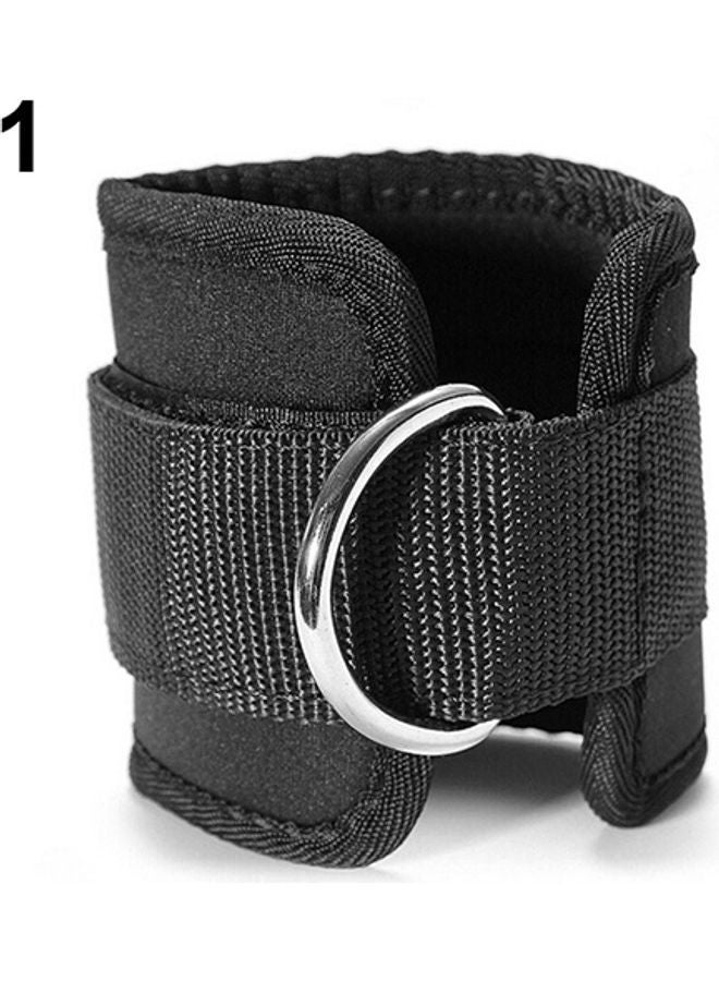 Generic 1Pc Ankle Strap D-ring Multi Gym Cable Attachment Thigh Leg Pulley Exercise 20*10*20cm  - Image 1