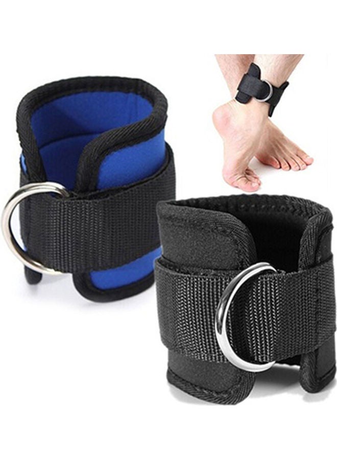 Generic 1Pc Ankle Strap D-ring Multi Gym Cable Attachment Thigh Leg Pulley Exercise 20*10*20cm  - Image 2