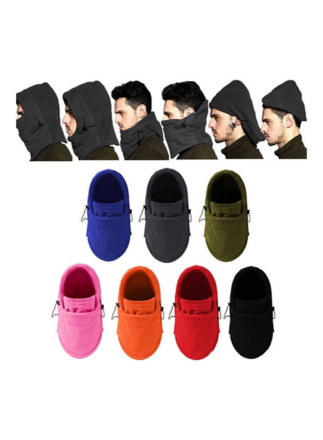 Generic Unisex Winter Outdoor Bike Riding Hat Windbreak Hooded Mask Balaclavas Hat Cap 20*10*20cm  - Image 2