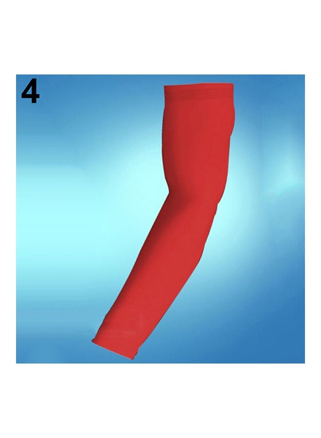 Generic Sports Armlet Basketball Bike Elastic Arm Long Sleeve Guard Cover Protector 20 x 10 x 20cm - Image 1