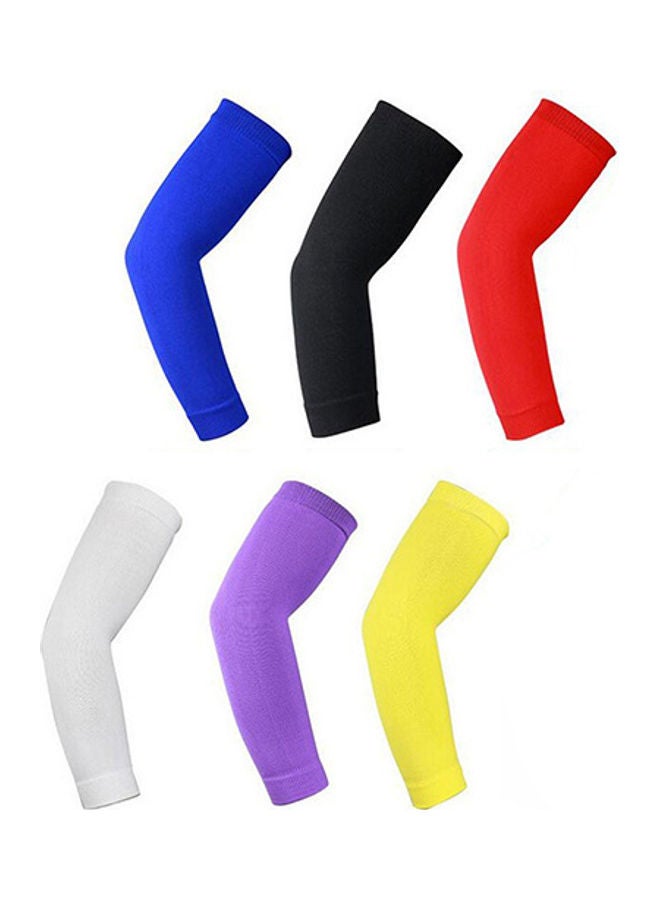 Generic Sports Armlet Basketball Bike Elastic Arm Long Sleeve Guard Cover Protector 20 x 10 x 20cm - Image 3