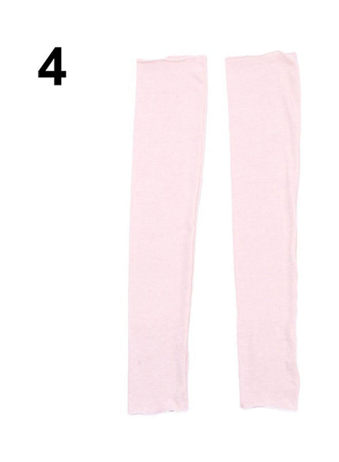 Generic - Women Girl Fashion Warm Arm Warmer Long Fingerless Gloves Cotton Sleeves 20 x 10 x 20cm - Image 1
