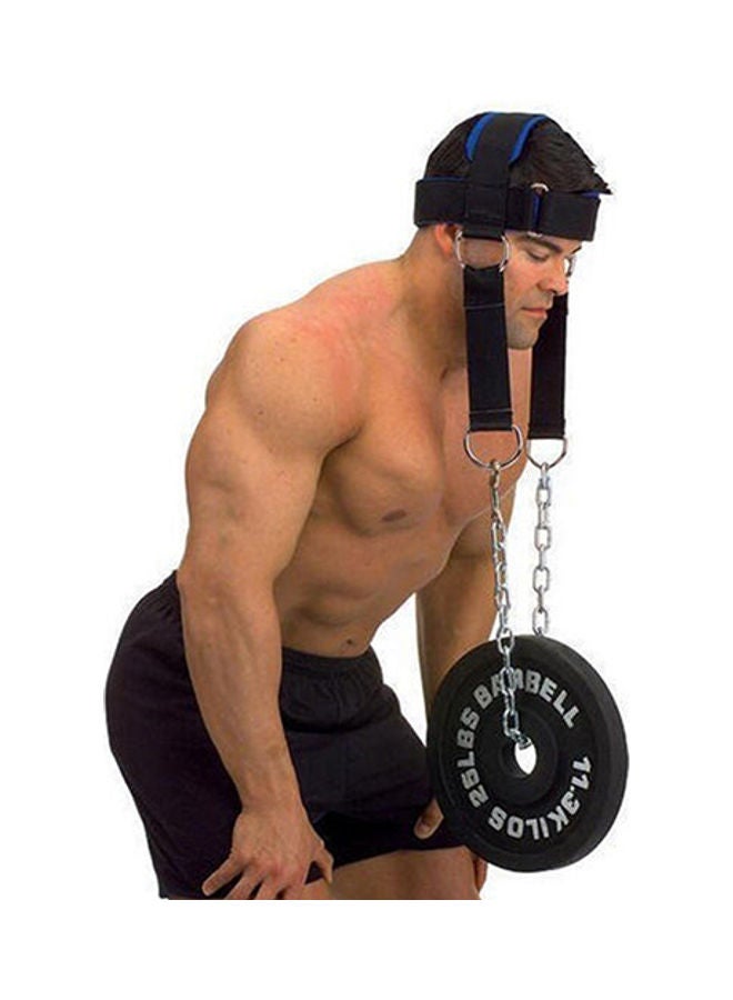 Generic Head Harness Neck Strength Strap Weight Lifting Exercise Fitness Belt 20 x 10 x 20cm  - Image 2
