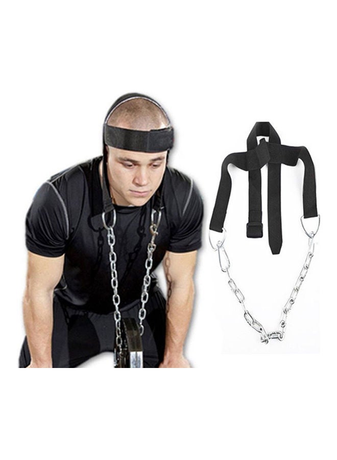 Generic Head Harness Neck Strength Strap Weight Lifting Exercise Fitness Belt 20 x 10 x 20cm  - Image 1