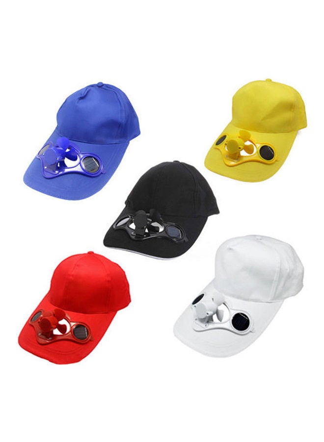 Generic Cooling Solar Power Summer Unisex Sun Protection Outdoors Fan Cap Baseball Hat 20 x 10 x 20cm  - Image 4