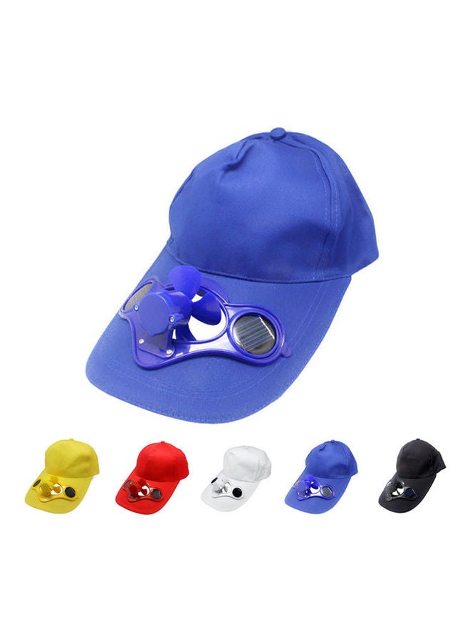 Generic Cooling Solar Power Summer Unisex Sun Protection Outdoors Fan Cap Baseball Hat 20 x 10 x 20cm  - Image 3