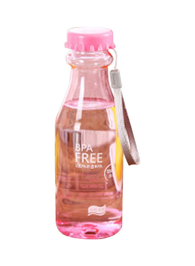 Generic 500ml Portable Candy Color Clear Travel Sport Fruit Juice Cup Water Bottle Gift 20*10*20cm  - Image 1