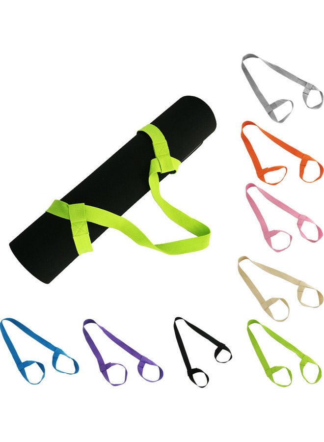 Generic Adjustable Yoga Mat Elastic Belt Holder Strap Shoulder Carrier Fitness Supplies 20*10*20cm  - Image 2