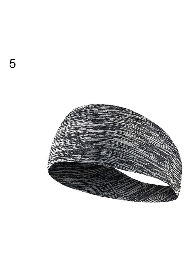 Generic Fashion Graffiti Lighting Elastic Absorbent Hairband Yoga Jogging Gym Headwear 20*10*20cm  - Image 1