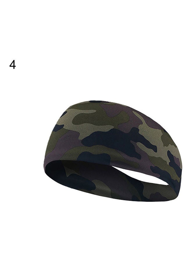 Generic Fashion Graffiti Lighting Elastic Absorbent Hairband Yoga Jogging Gym Headwear 20*10*20cm  - Image 1
