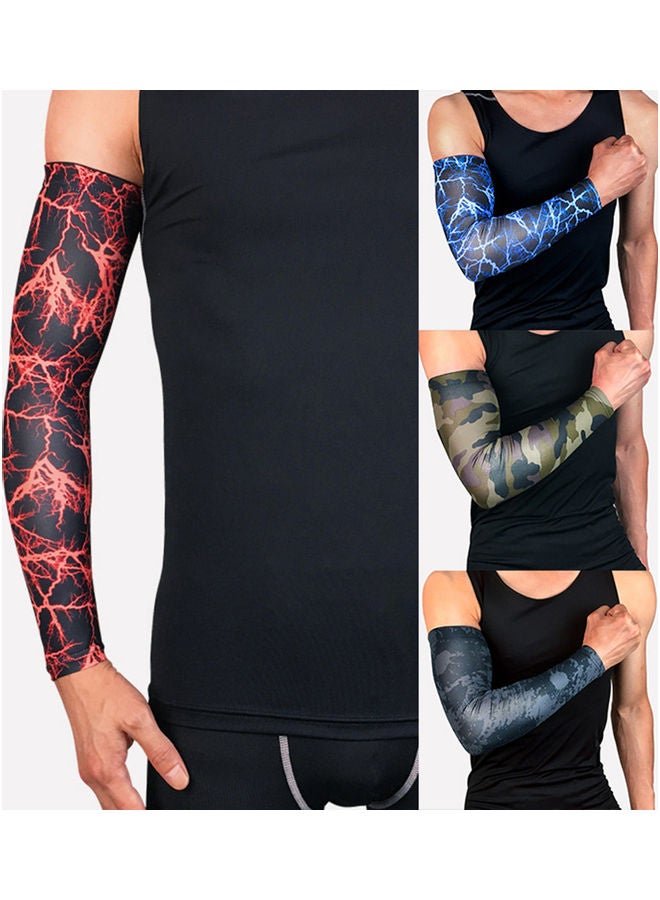 High-elastic Arm Sleeves Sun UV Protection Cover Protector Pads Elbow Support 20*10*20cm