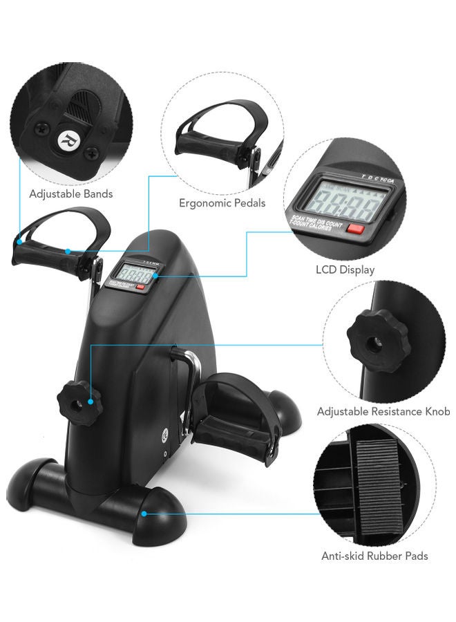 جهاز صغير لتمارين المشي رياضية مزود بدواسة 42x19x32سم - Image 5