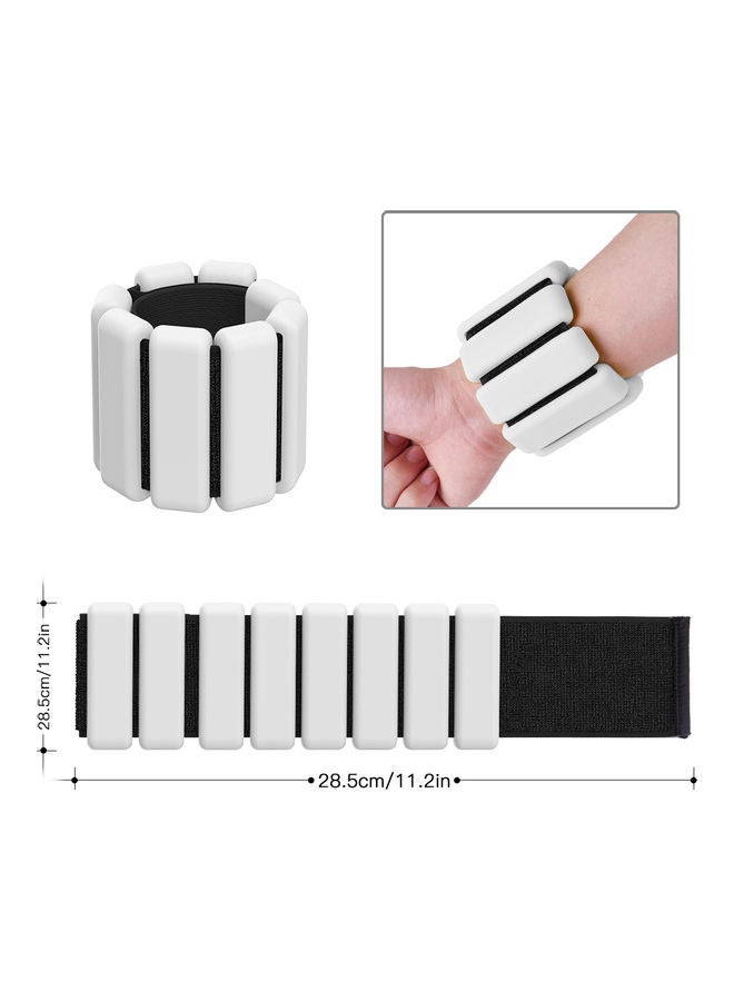 سوار معصم لتمارين اللياقة البدنية مع محمل للوزن 22x4x8.5سم - Image 2