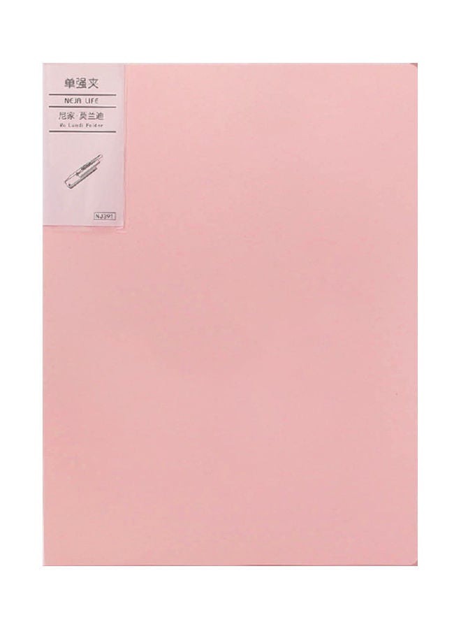 Generic A4 Clipboard File Folder Writing Pad Single Clip Pink  - Image 3