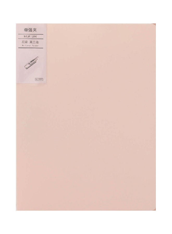 Generic A4 Clipboard File Folder Writing Pad Single Clip Orange  - Image 4