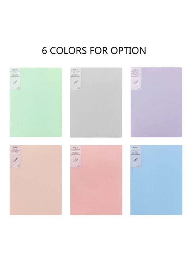 Generic - A4 Clipboard File Folder Writing Pad Single Clip Purple - Image 1