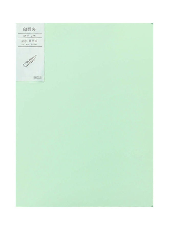 Generic A4 Clipboard File Folder Writing Pad Single Clip Green  - Image 2