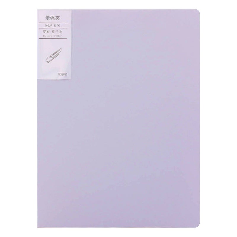 Generic - A4 Clipboard File Folder Writing Pad Single Clip Purple - Image 1