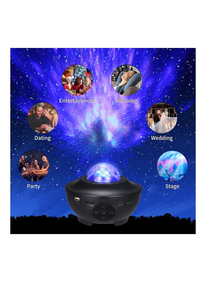 Tomshine - Starry Projector Light Wi-fi Connection black 16.6 x 13 x 16.6cm - Image 1