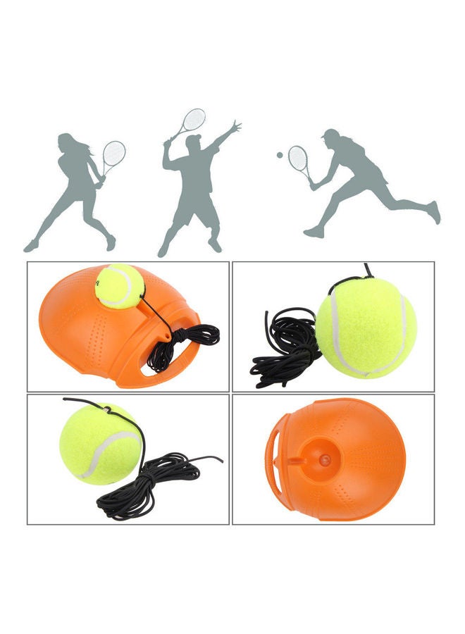 Generic Tennis Training Tool Exercise Self Study Rebound Ball Trainer Baseboard 20x10x20cm - Image 4