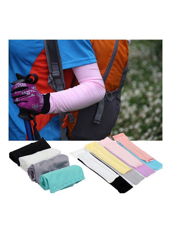 Generic Cycling Sleeves Anti-UV Cooling Sunscreen Sleeve Summer Wear Outdoor Accessories 20 x 10 x 20cm - Image 4