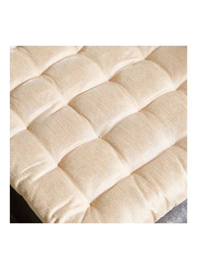 Home Box Dupioni Chair Pad Gold  - Image 2