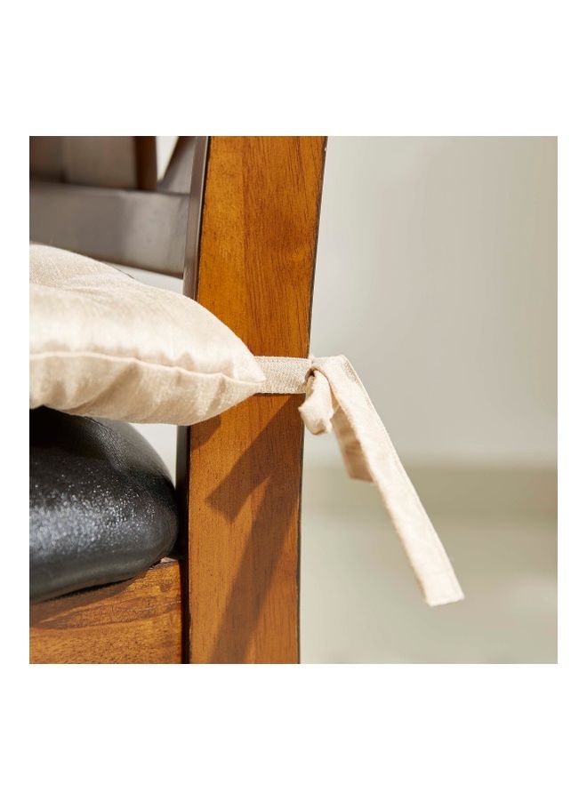 Home Box Dupioni Chair Pad Gold  - Image 3