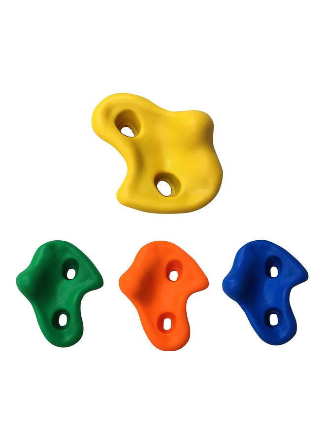 Generic - Kids Rock Wall Climbing Hand Holds Set Indoor Outdoor Playground with Screw 20 x 10 x 20cm - Image 1