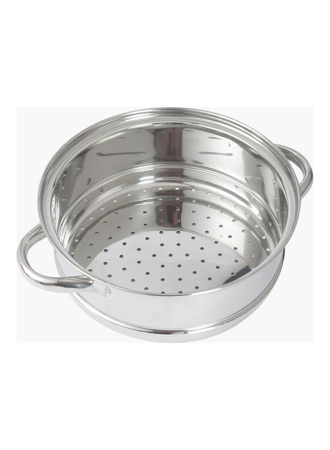 Home Box Stilo 3-Tier Steamer Silver 24cm  - Image 4