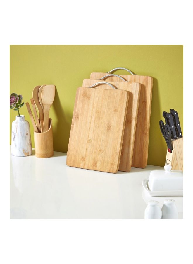 Home Box - Wooden Large Cutting Board Brown 36 x 26cm - Image 1