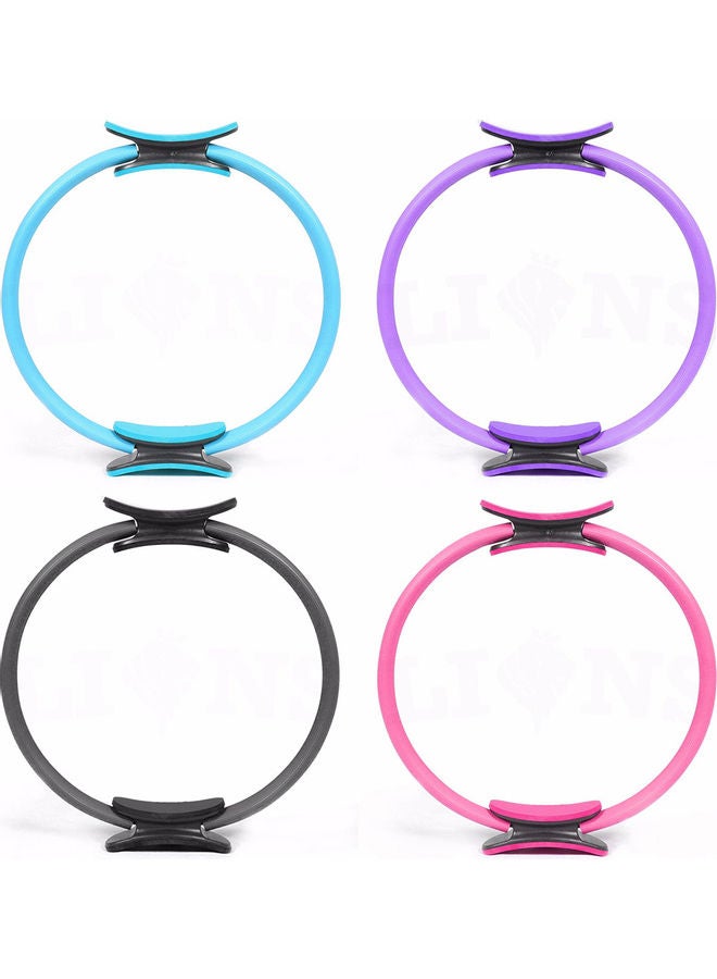 Generic Yoga Pilates Circle Gymnastic Aerobic Exercise Fitness Stretch Resistance Ring 20 x 10 x 20cm - Image 4