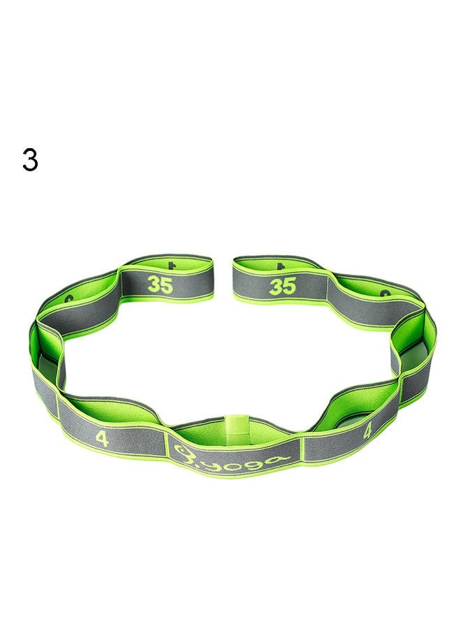 Generic Gym Fitness Yoga Pilates Stretch Strap Belt Physical Training Resistance Band 20 x 10 x 20cm  - Image 1