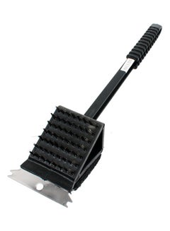Generic 3 In 1 Long BBQ Grill Stainless Steel Scraper Copper Barbecue Cleaning Brush black 20 x 10 x 20cm  - Image 4