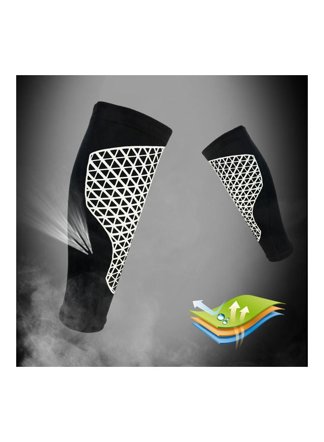 Generic Running Bicycle Compression Socks Leg Calf Support Sleeve Brace 20 x 10 x 20cm  - Image 4