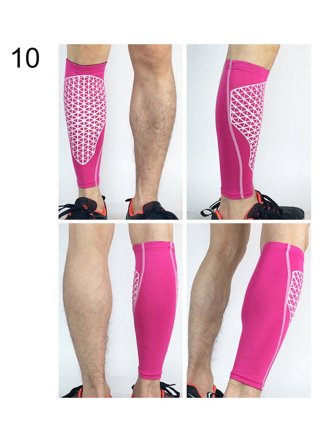 Generic Running Bicycle Compression Socks Leg Calf Support Sleeve Brace 20 x 10 x 20cm  - Image 1