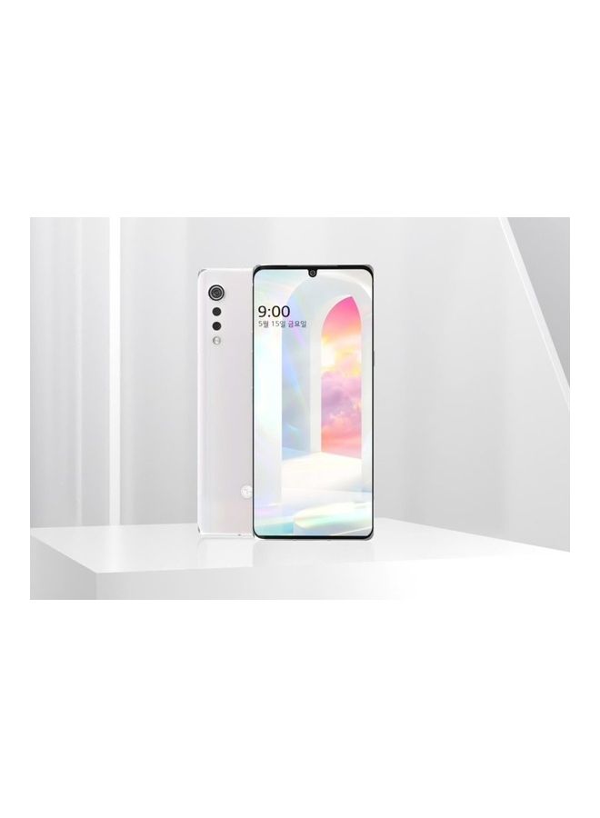 LG - Velvet ThinQ 5G, Dual Sim, Aurora White 128GB 6GB RAM - Image 1