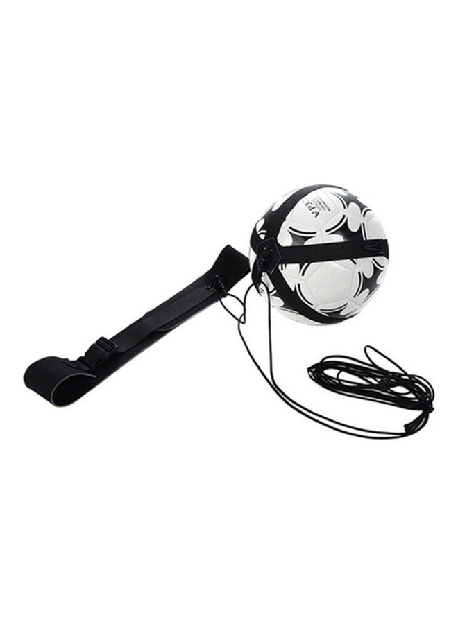 Generic Football Strap Kick Trainer Control Skills Solo Soccer Training Aid Adjustable Tool 20 x 10 x 20cm  - Image 1