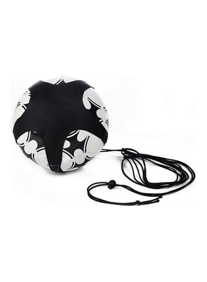 Generic Football Strap Kick Trainer Control Skills Solo Soccer Training Aid Adjustable Tool 20 x 10 x 20cm  - Image 3