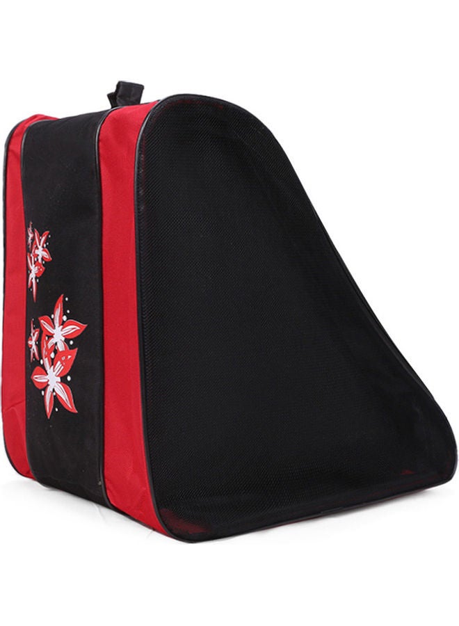 Generic Large Capacity Durable Ice Skates Roller Carry Holder Storage Zipper Bag 20 x 10 x 20cm - Image 1