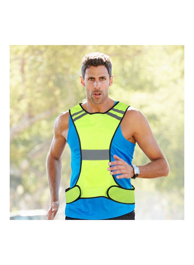 Generic LED Light Up Reflective Safety Vest Running Cycling Night Visibility Jacket 20 x 10 x 20cm  - Image 5