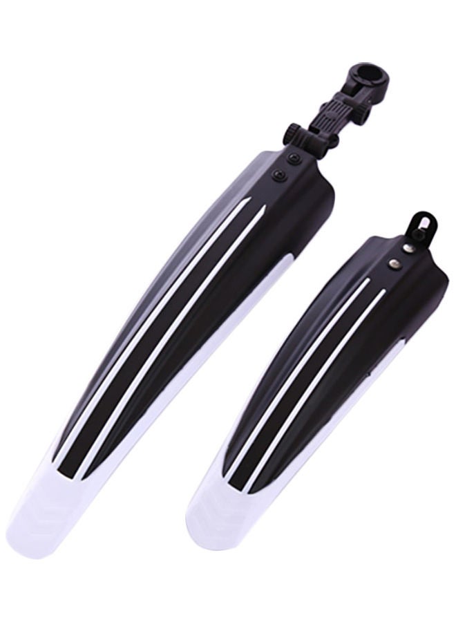 Generic 2-Piece Cycling Front Rear Mudguard Set 
