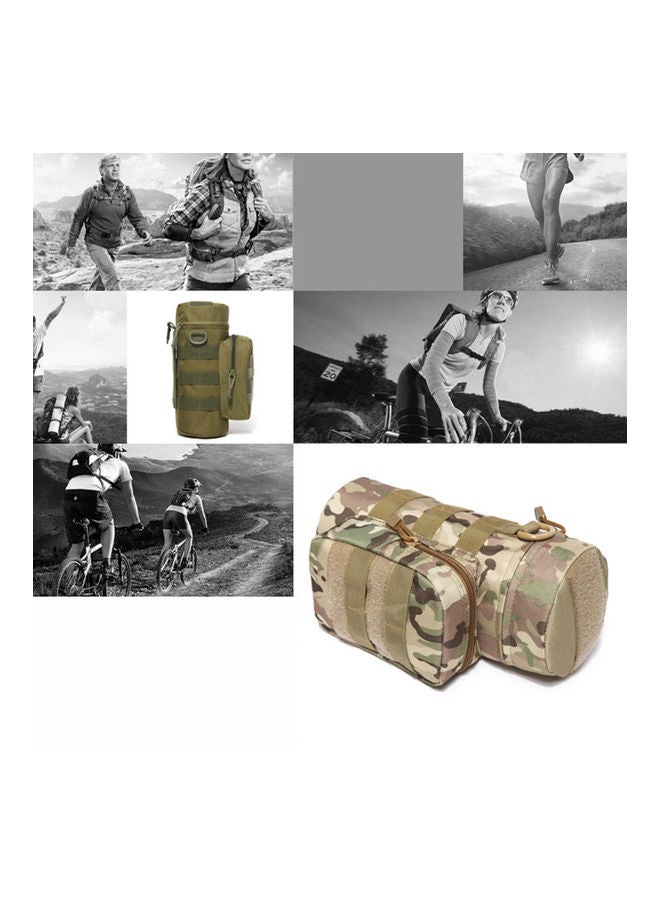 Generic Molle Outdoors Tactical Shoulder Bag Water Bottle Pouch Kettle Waist Back Pack 20 x 10 x 20cm  - Image 4