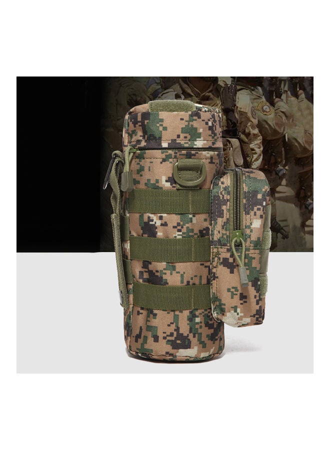 Generic - Molle Outdoors Tactical Shoulder Bag Water Bottle Pouch Kettle Waist Back Pack 20 x 10 x 20cm - Image 1